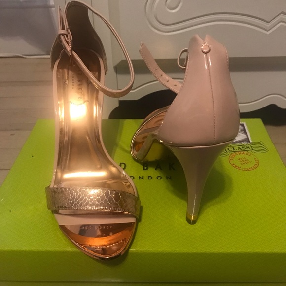 Ted Baker London Shoes - Ted Baker blush and rose gold heels